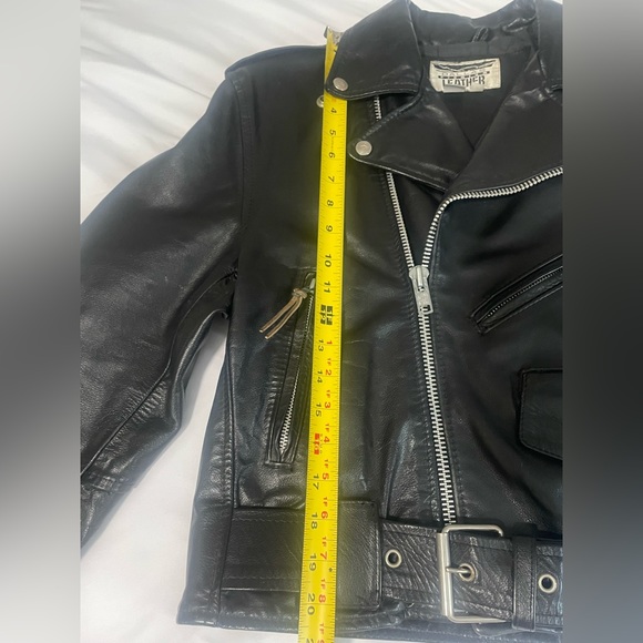 | Authentic REAL Leather Jacket! | “Dallas Premium Leather” | Made in USA | - Picture 13 of 15